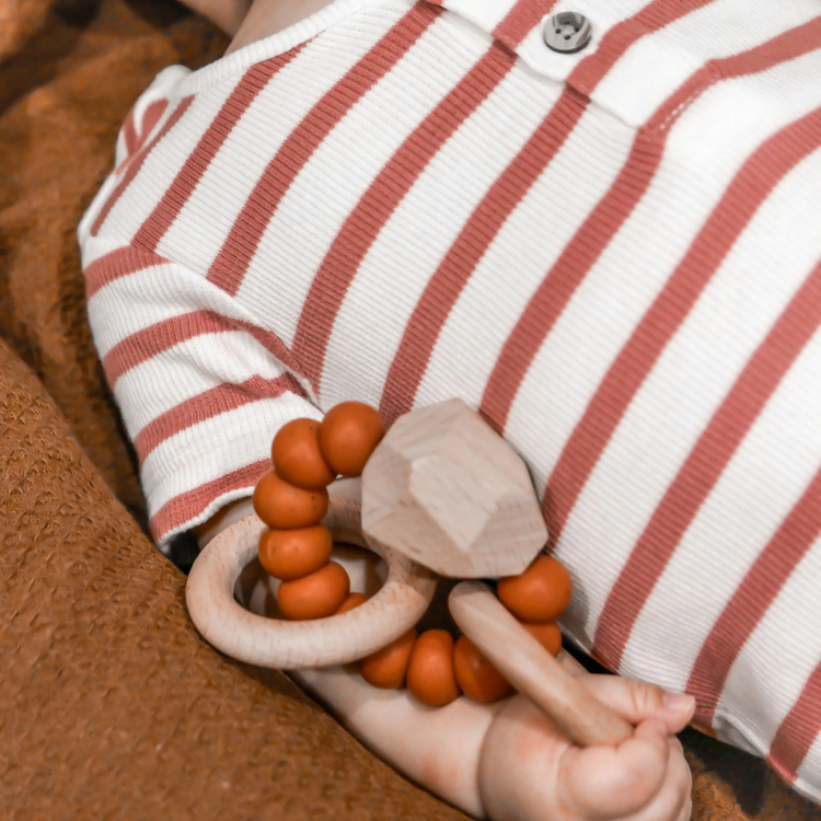 Mils and Key Noah Teething Rattle (3m+)
