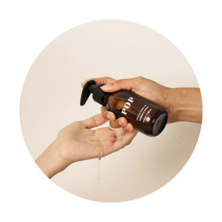 Pop Neutral Stretch Mark Oil (Rosemary & Vanilla) (115ml)