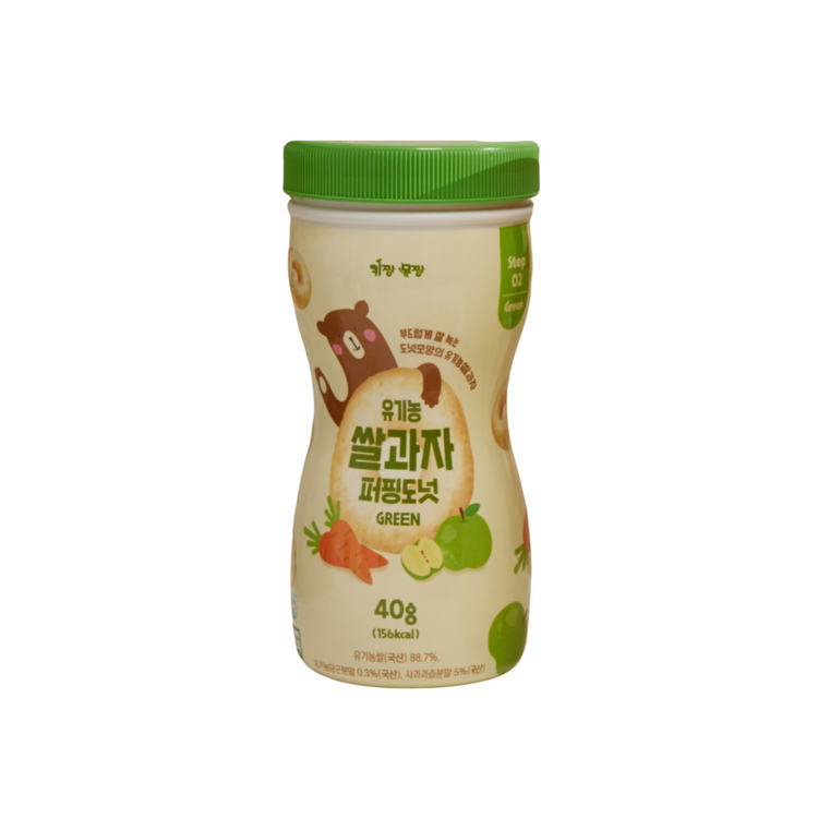 KidzanMomzan Orgainc Rice Puffs 40g (9m+)