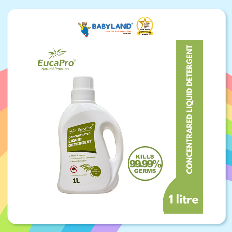Eucapro Antibacterial Eucalyptus Concentrated Liquid Detergent (1Liter)