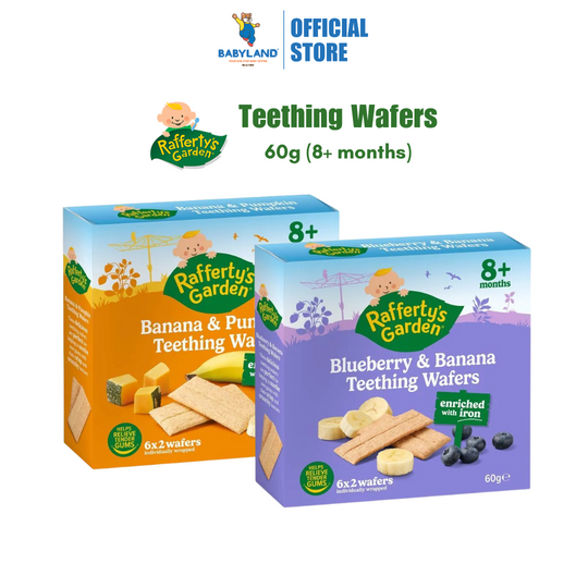 Rafferty's Garden Teething Wafers 60g (8+ months)