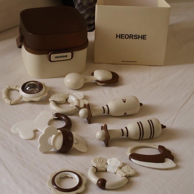 He Or She Tiny Rattle Set