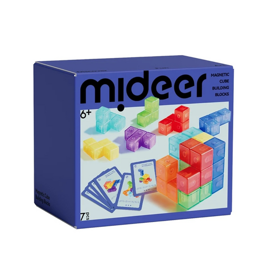 Mideer Magnetic Cube Building Blocks (6Y+)