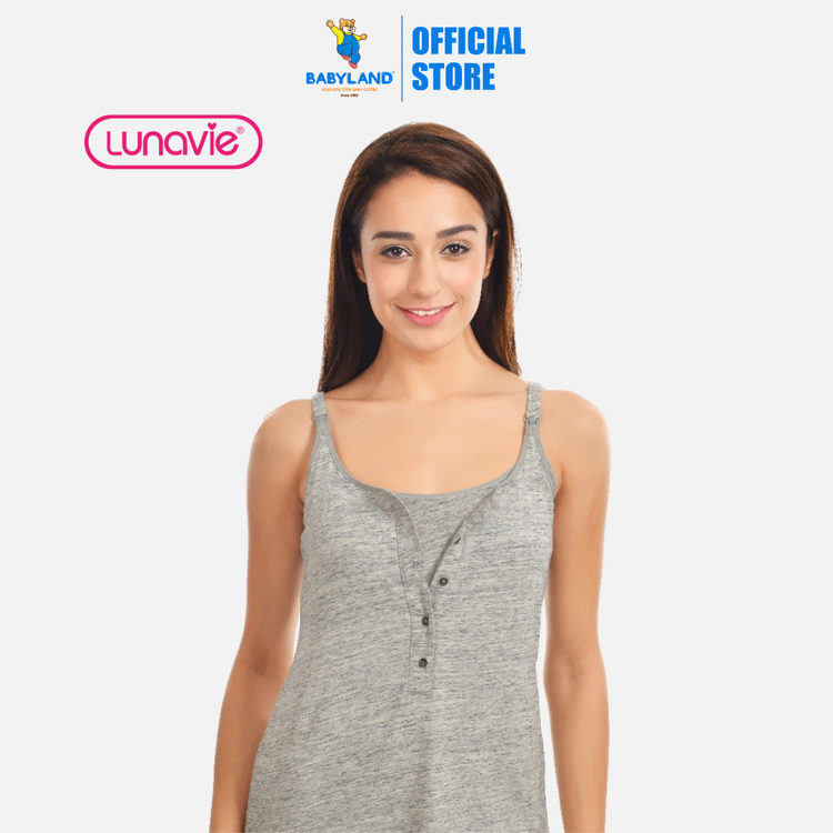 Lunavie Premium Nursing Cami - Grey