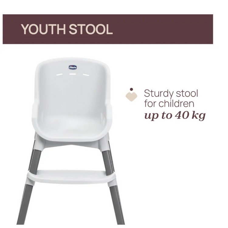 Chicco Polly Zest Highchair - Moon Grey (6months till 40kg)
