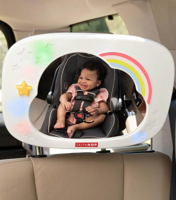 Skip Hop Silver Lining Cloud Entertainment Car Mirror