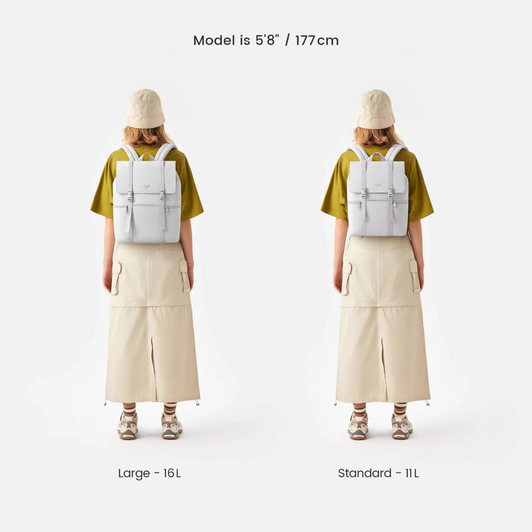 MAH Siro Backpack 14" | Splash Proof Laptop Bag with Zipper Compartment