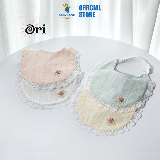 Ori Baby Classic Cotton Bibs (2pcs)