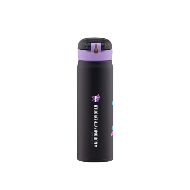 THERMOS 500ml Kuromi Trendy and Light Flask with Pouch (JNR-501KU24)