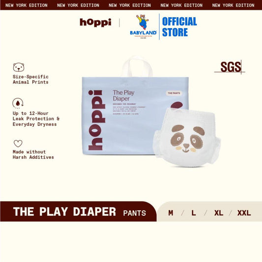 Hoppi The Play Diaper Pants INSTANT ABSORPTION (M42/L38/XL32/XXL28) x 1 Pack