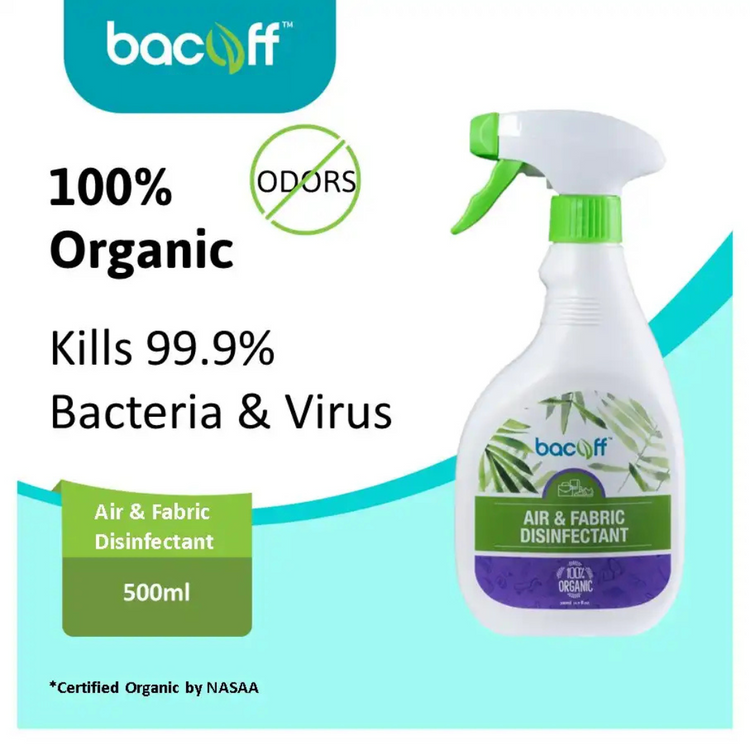 Bacoff Organic Air & Fabric Disinfectant (500ml)