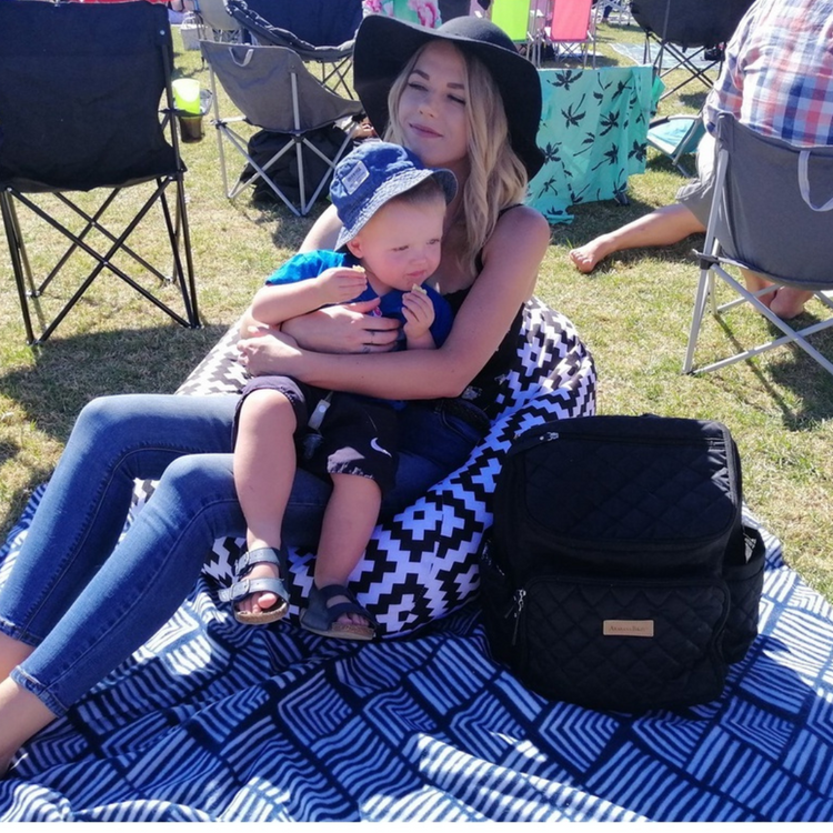 Akarana Baby Atamai Diaper Backpack - Black