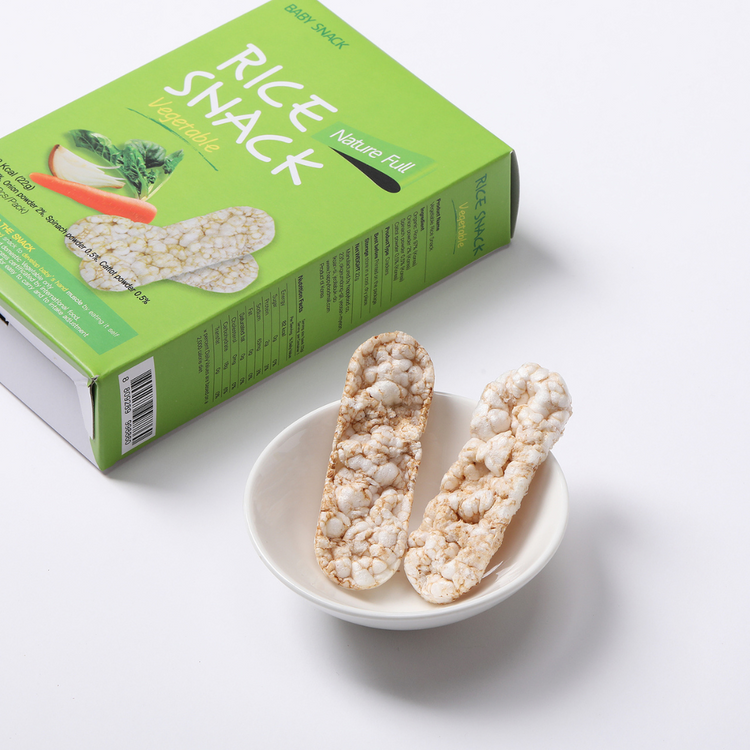 KidzanMomzan Organic Tickling Teeth Rice Snack 22g (6m+)