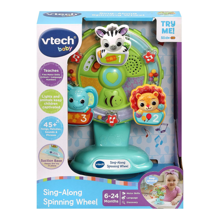 Vtech 165963 Sing Along Spinning Wheel (6m+)
