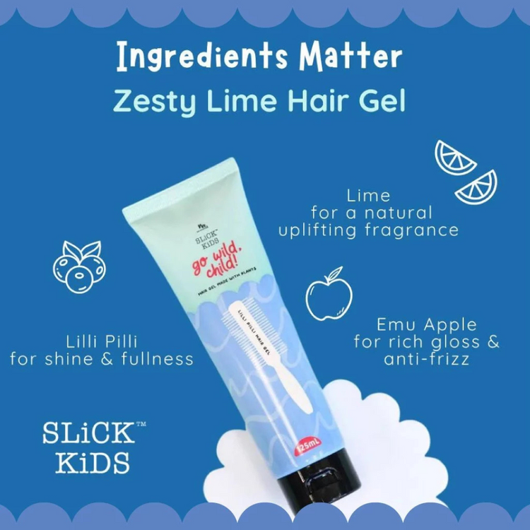 No Nasties Kids Natural Plant Based Hair Gel (125ml)