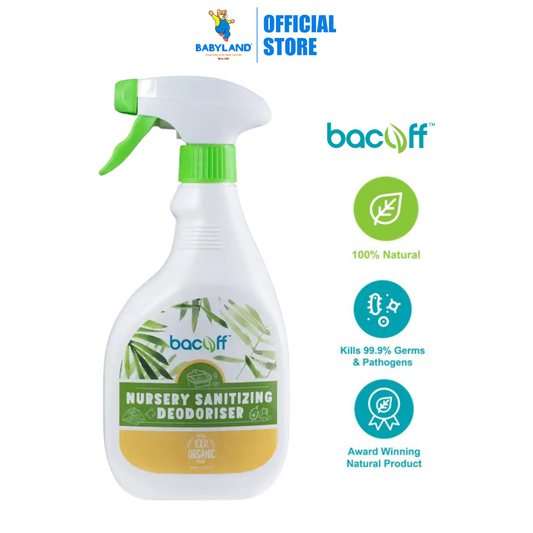 Bacoff Natural Nursery Sanitising Deodoriser (500ml)