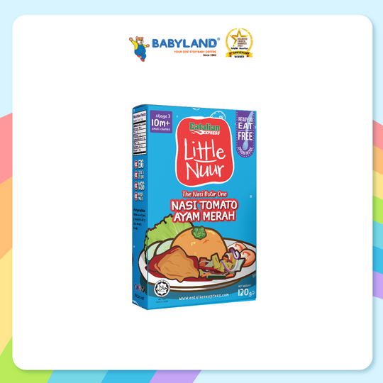 Eatalian Express Little Nuur - Nasi Tomato Ayam Merah 120g (10m+)