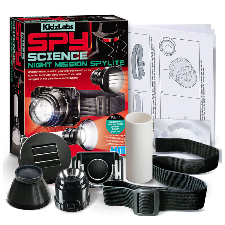 4M KidzLabs - Spy Science Night Mission Spylite (new) (5Y+)