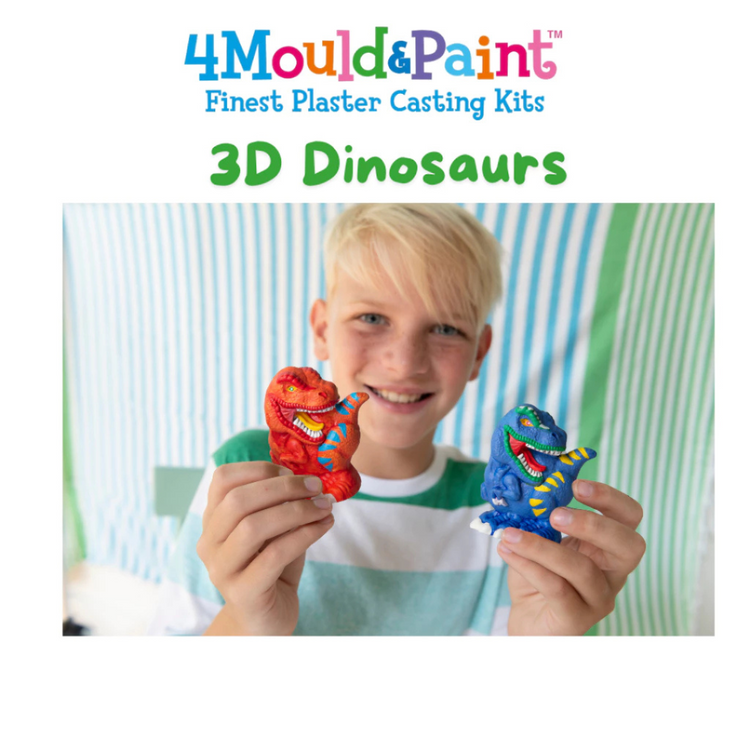 4M Mould & Paint 3D - Dinosaurs (5Y+)