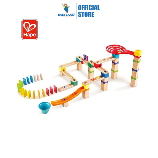 Hape 1101 Marble Run Race Track with domino STEM Toys