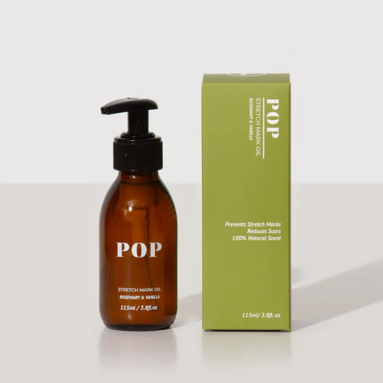 Pop Neutral Stretch Mark Oil (Rosemary & Vanilla) (115ml)