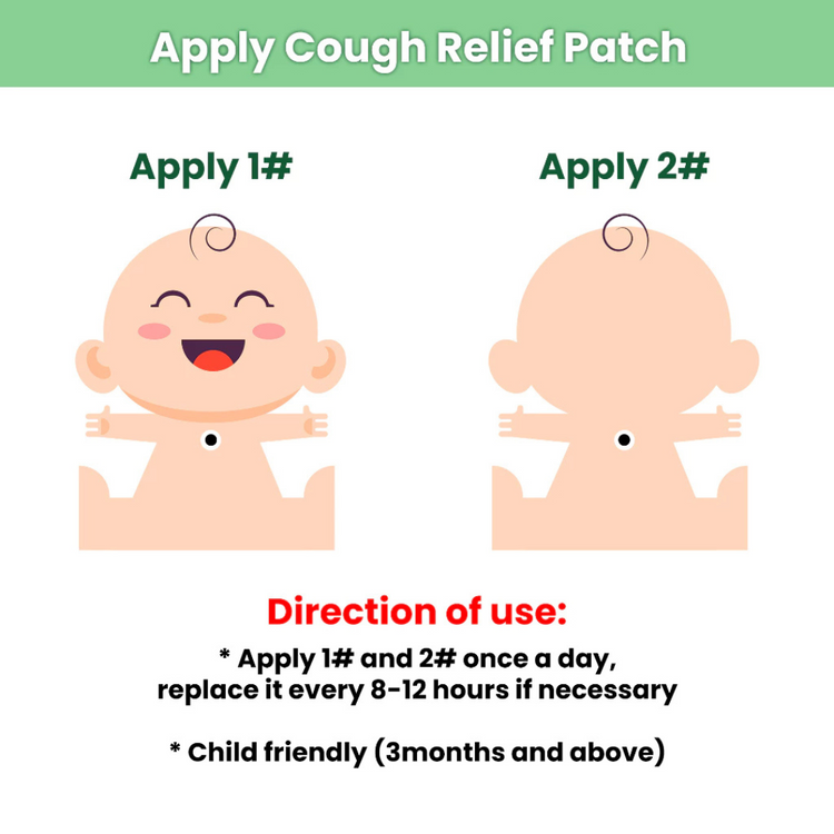 Proxima Far infrared Cough Relief Patch 6'S