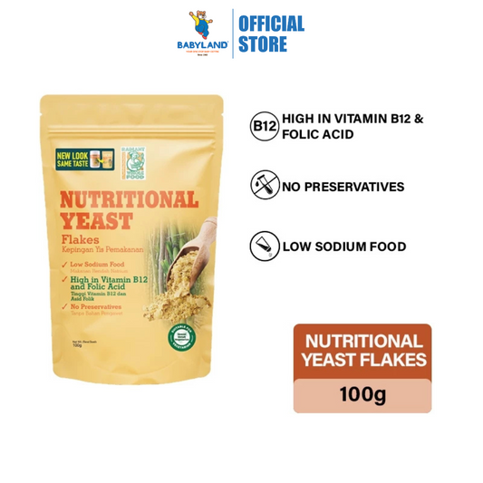 Radiant Nutritional Yeast Flakes (100g)