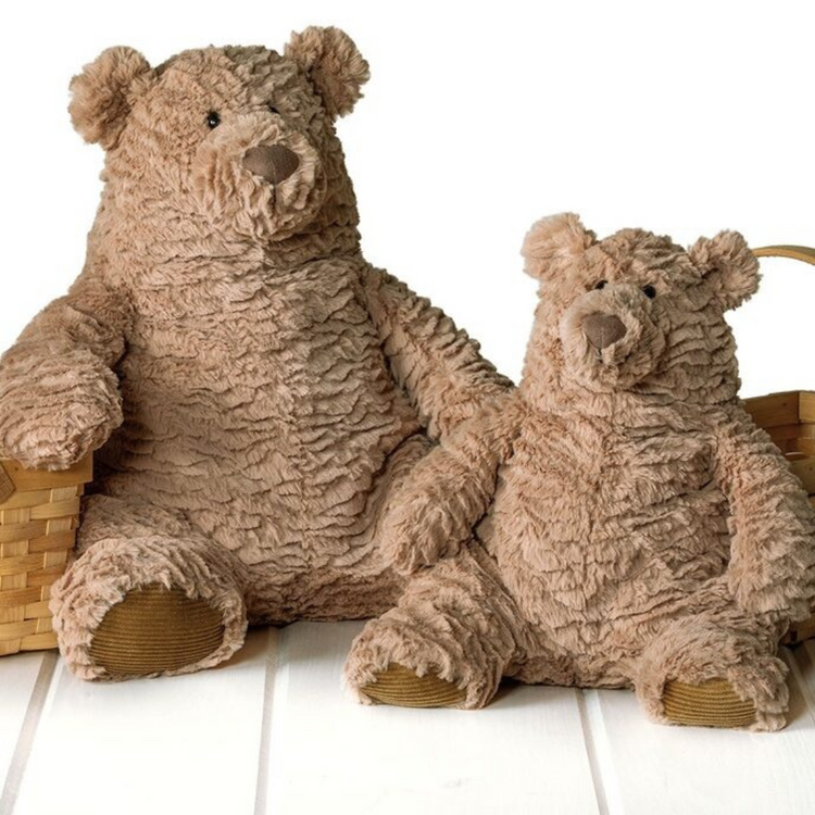 Mary Meyer Fabfuzz Peanut Bear – 13″