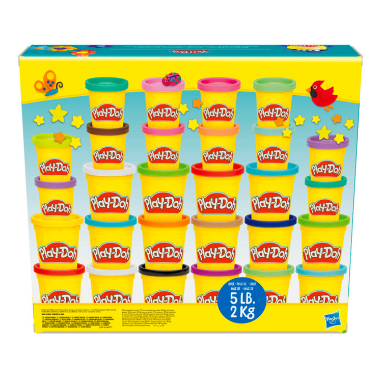 Play-Doh Arts And Crafts Big Pack Of Colours (28 Pack/4oz)