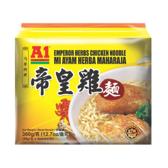 A1 Emperor Herbs Chicken Noodle (90g X 4pkts)