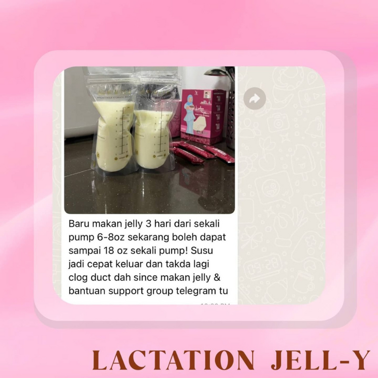Nufiya Lactation Jell-Y 20pcs | Improve Your Breastfeeding Quality