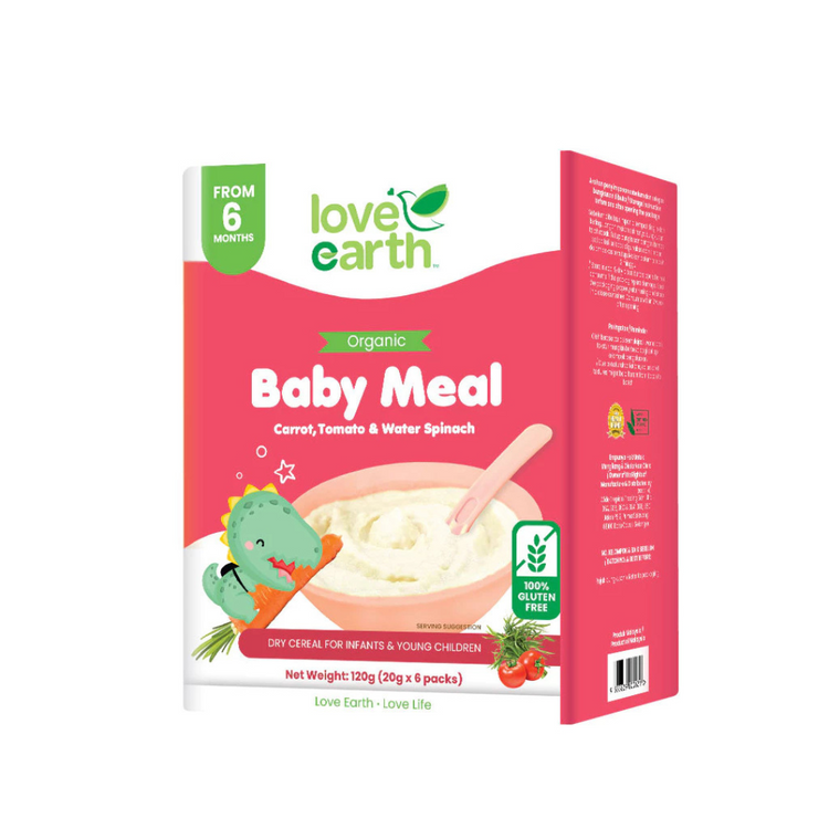 Love Earth Organic Baby Meal 120g (6 Sachet)