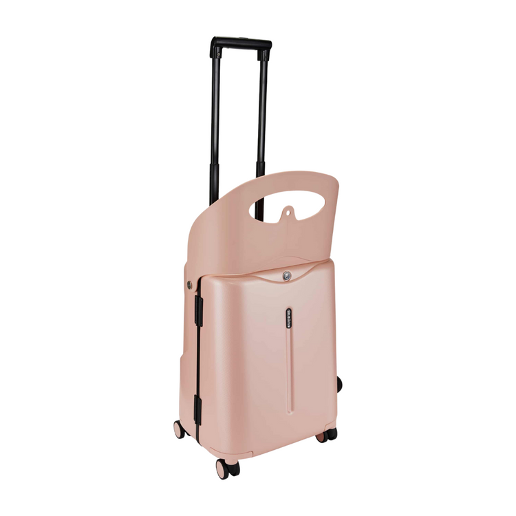 MiaMily Multicarry Carry On Luggage 18" with Built-in Seat for Children & Adults | Luggage Kids | Suitcase