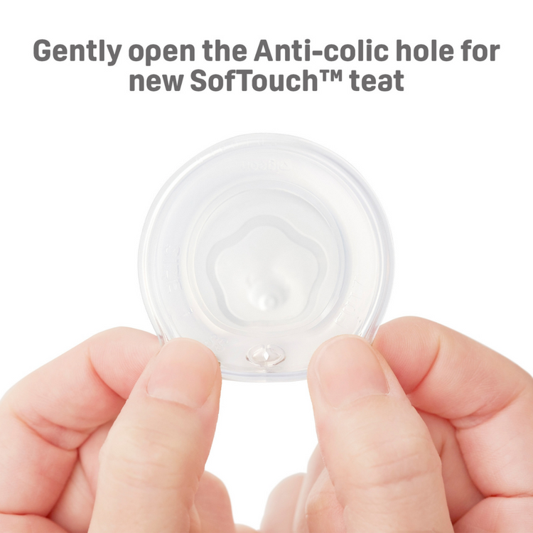 Pigeon SofTouch Wide Neck Latch-On Teat SS/S/M/L/LL/LLL