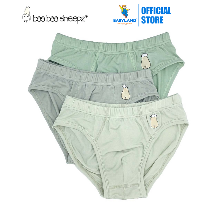 Baa Baa Sheepz Boys Briefs C003-B 3pcs