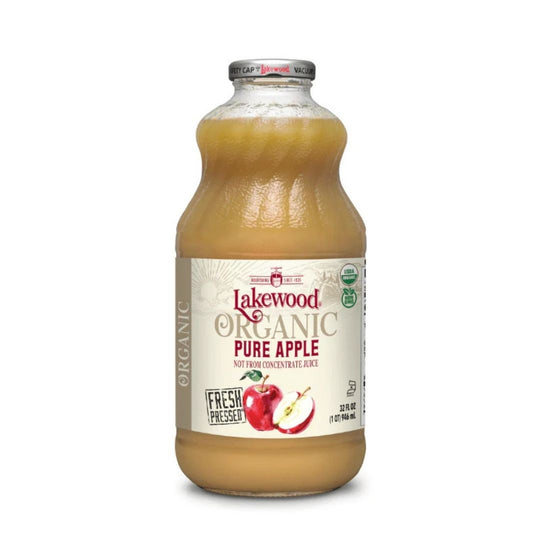 Lakewood Organic Pure Apple Juice (Gluten Free) (32oz)