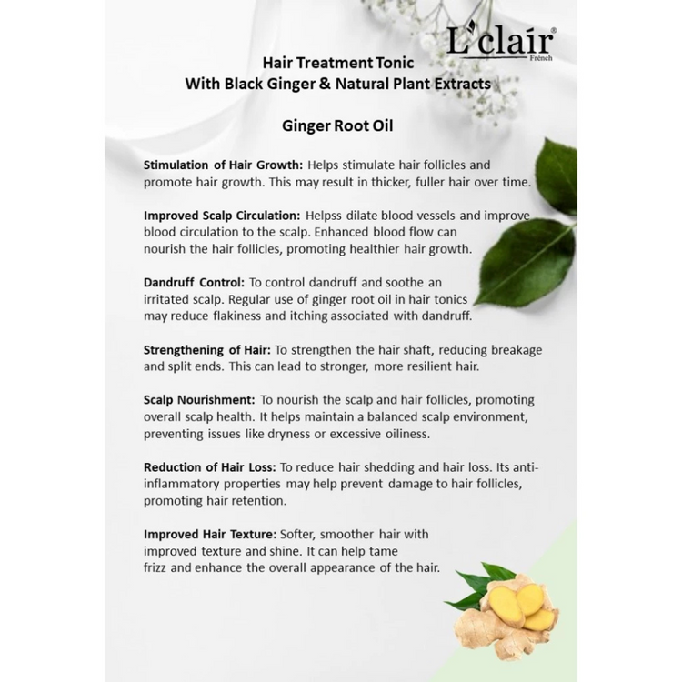 Lclair Hair Treatment Tonic (125ml)