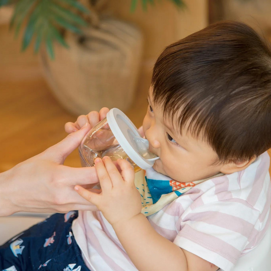 Richell Axstars Cup De Direct Drink - Light Grey (7m+) (150ml)