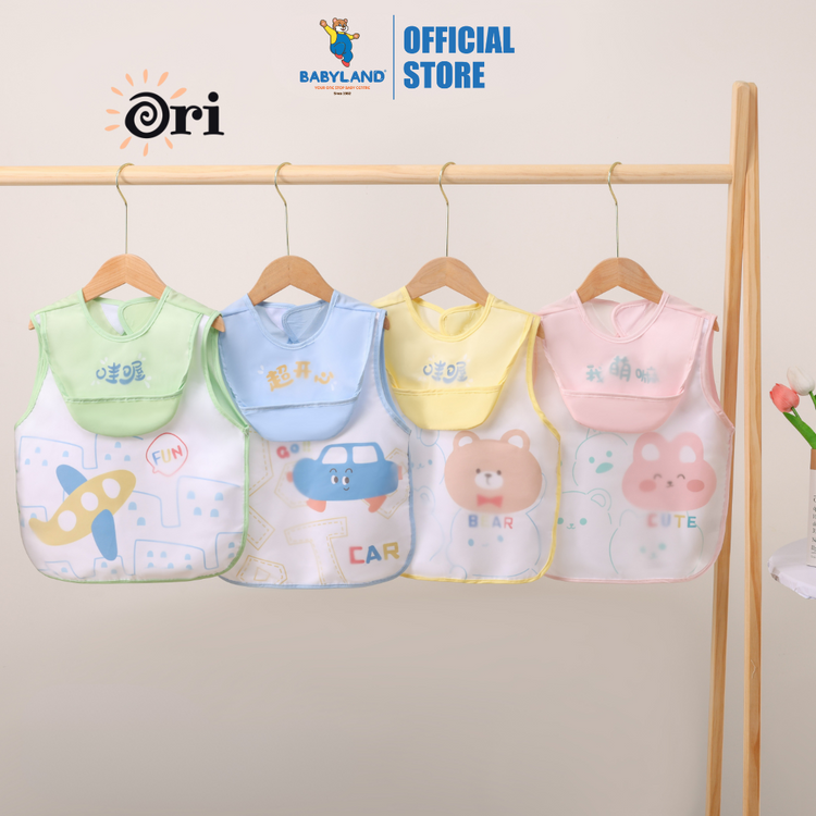 Ori Sleeveless Eva Waterproof Bib (0-4yrs)