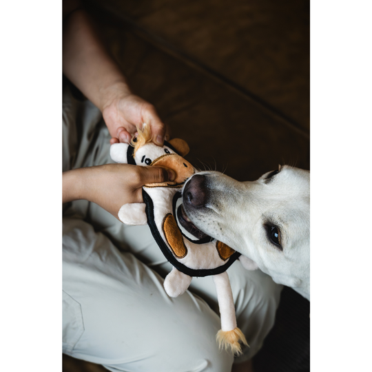 V-Pet Rough & Tough Toys - Welcome to the Farm - Cow M