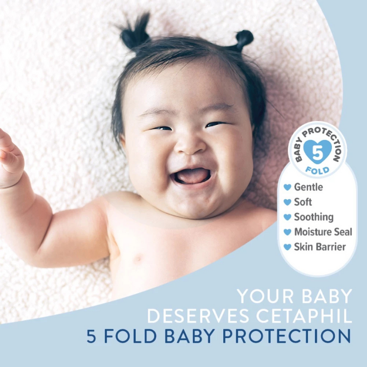 Cetaphil Baby Gentle Wash & Shampoo For Baby Delicate Skin (400ml)
