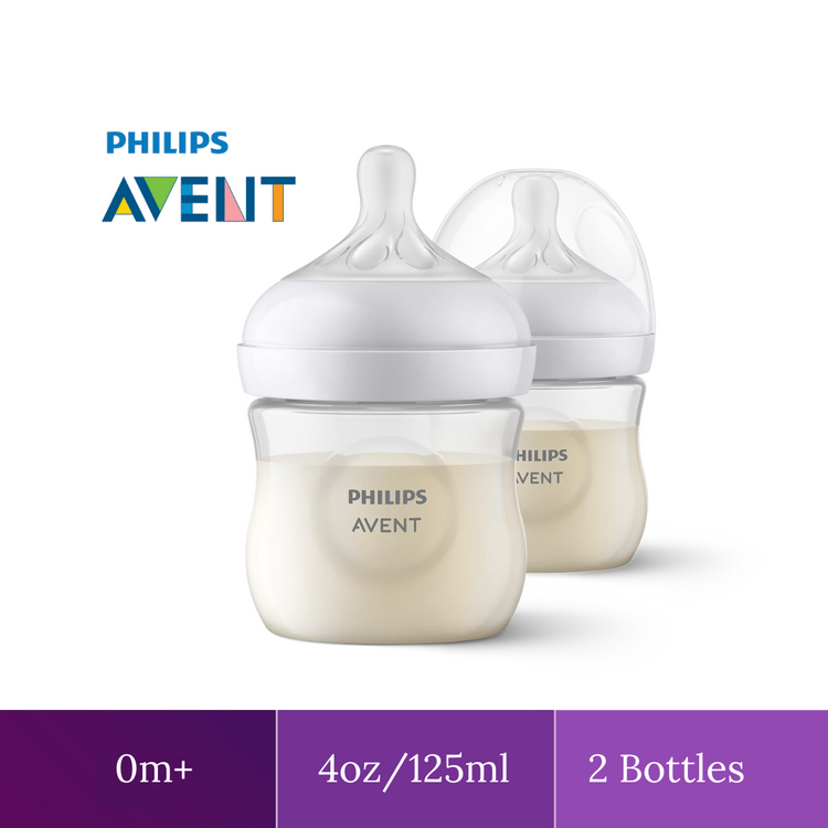 Philips Avent Natural Response Baby Bottle 125ml 2Pc