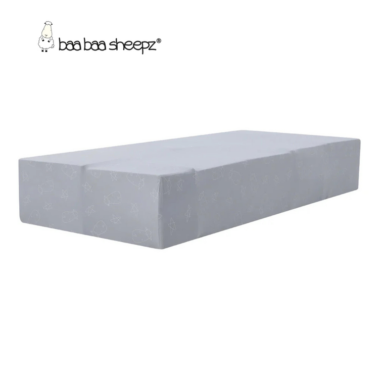 Baa Baa Sheepz Bamboo Mattress Sheet - Fits 60x120cm, 70x140cm and 70x130cm mattresses