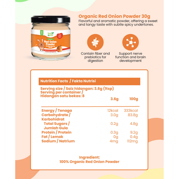Love Earth Baby Powder Natural Seasoning (30g & 40g)