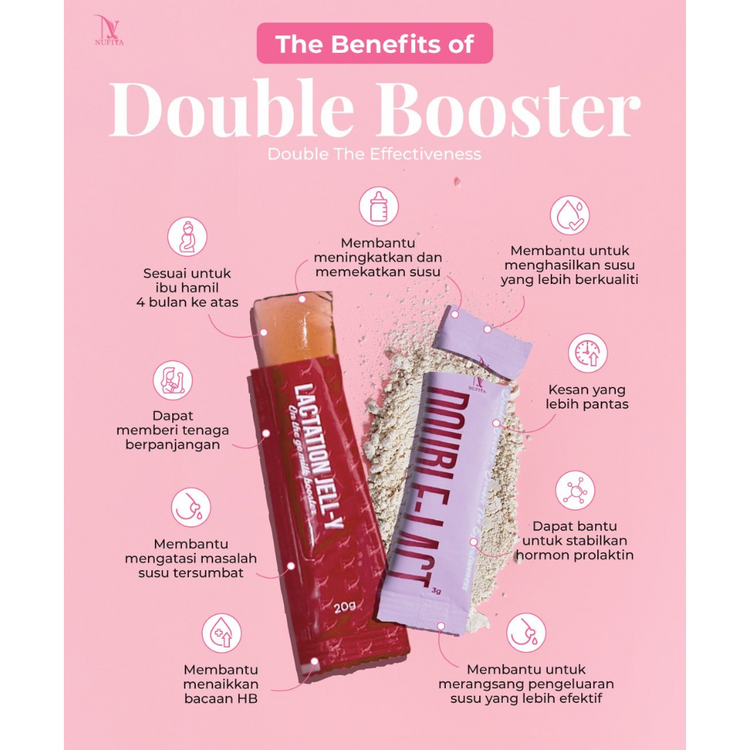 Nufiya Double-Lact 10pcs | Double Booster, Double Effectiveness