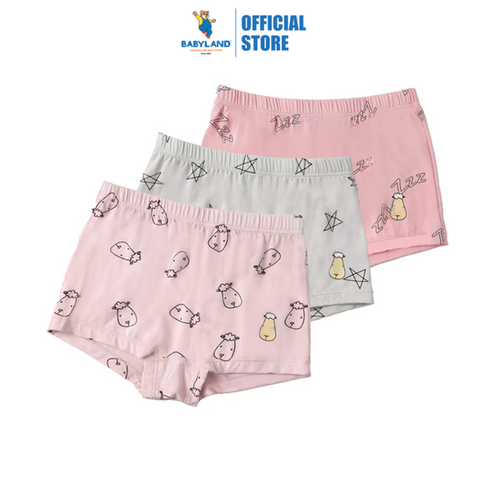 Baa Baa Sheepz Girls Boxer C010-M (3Pcs)
