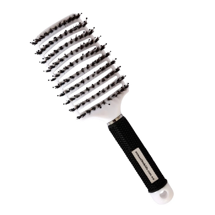 No Nasties Kids Detangler Brush, ๐ฉ๐ฒ๐ด๐ฎ๐ป-๐๐ฟ๐ถ๐ฒ๐ป๐ฑ๐น๐, Cuts Through Knots