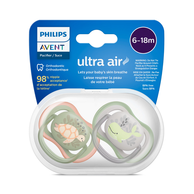 Philips Avent Ultra Air Soother Twin Pack
