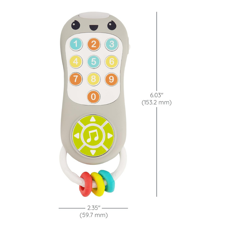 Infantino Music & Light Pretend Remote Control (6m+)