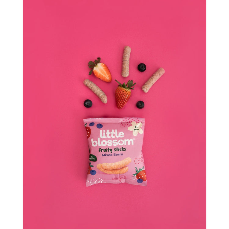 Little Blossom Fruity Sticks 12g - Mixed Berry
